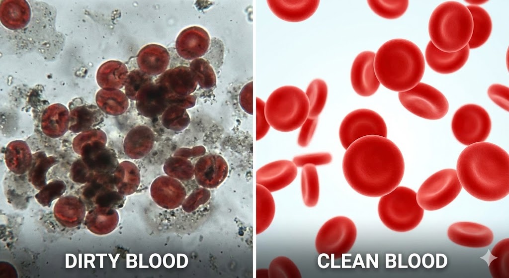 Dirty Blood vs Clean Blood